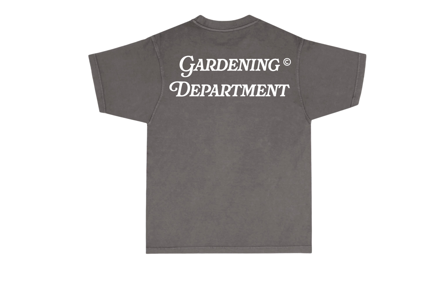 GARDENING DEPT TEE - Rain Cloud