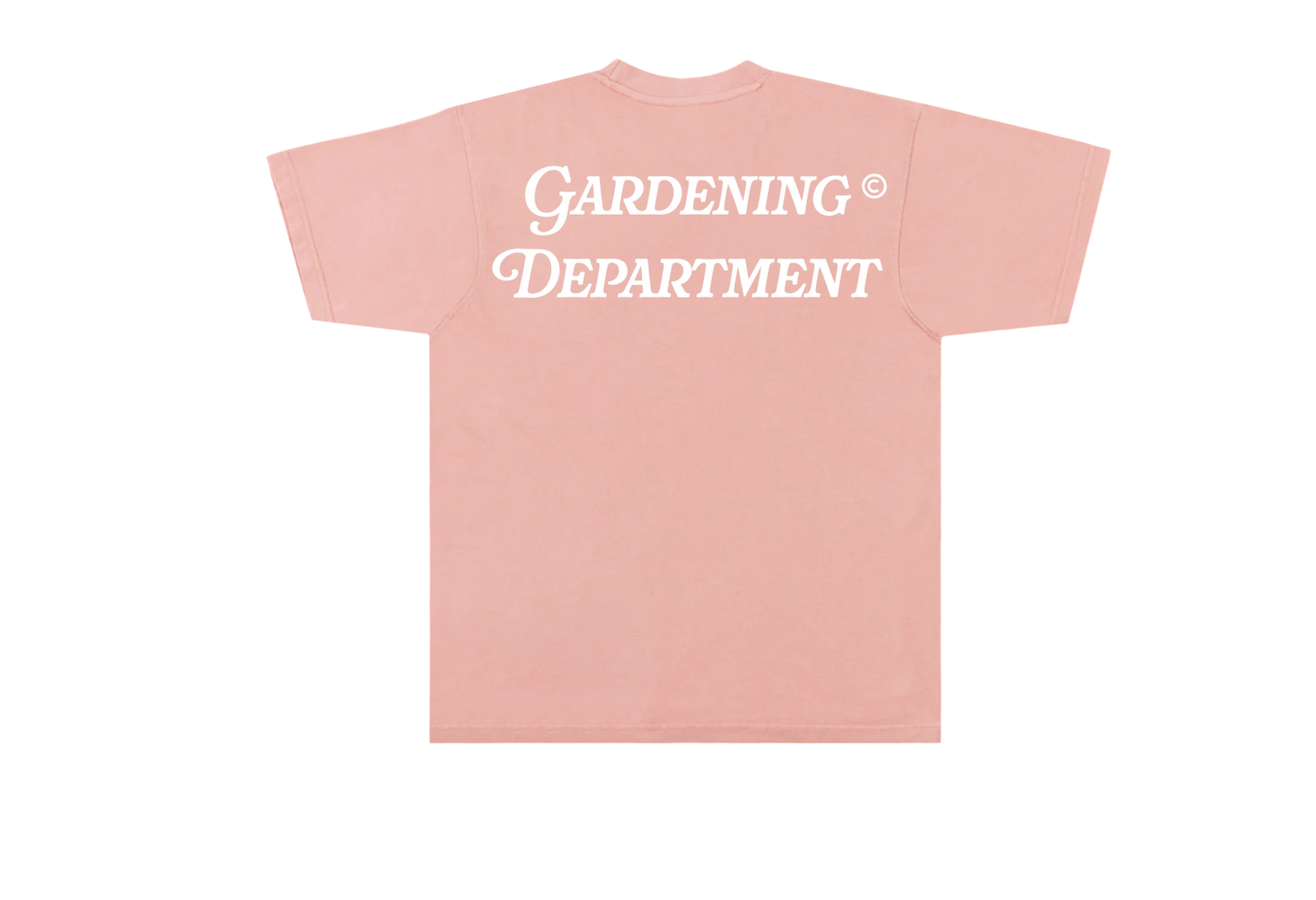 GARDENING DEPT TEE - Salmon