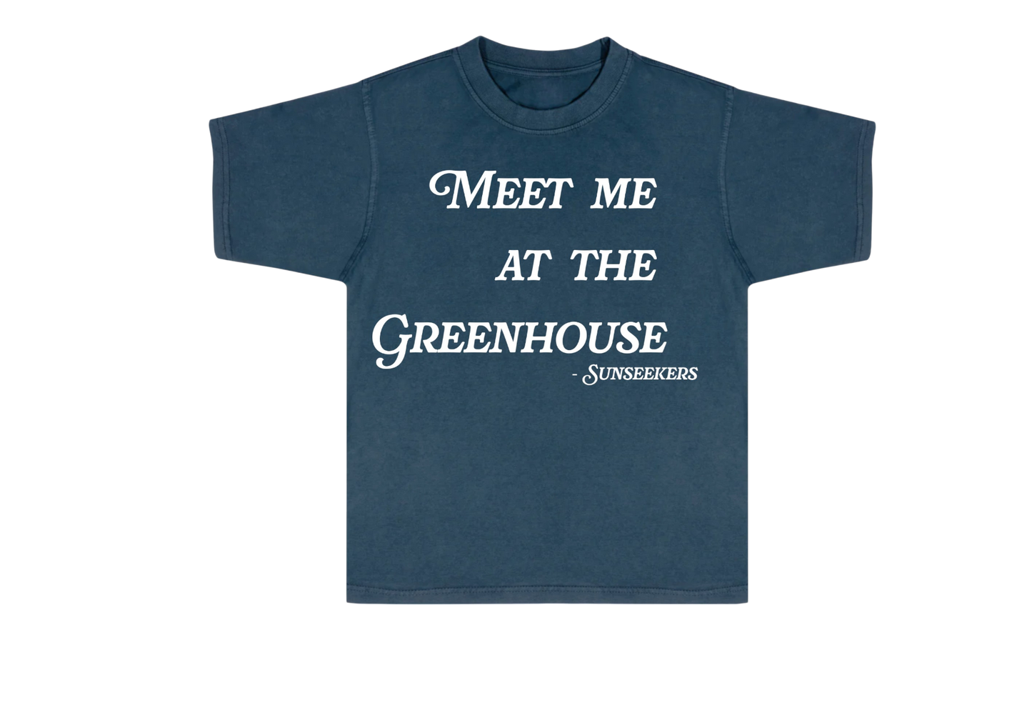 GARDENING DEPT TEE - Aqua
