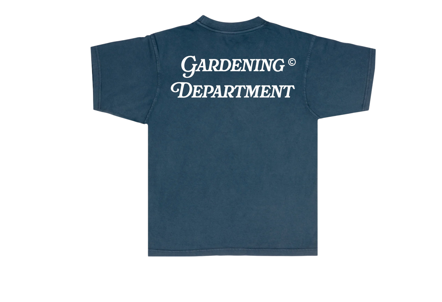 GARDENING DEPT TEE - Aqua