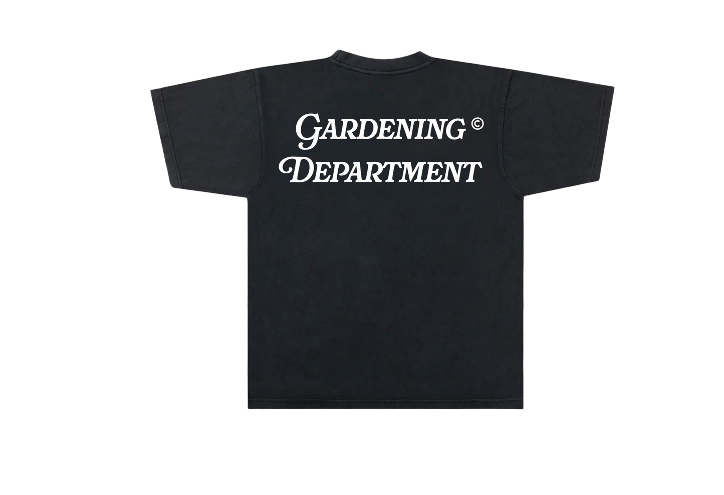 GARDENING DEPT TEE - Raven