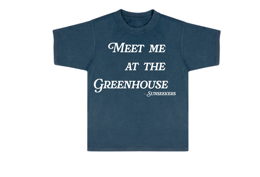 GARDENING DEPT TEE - Aqua